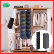 GPCIXY SHOP Door Back Wall Felt Hat Holder Storage Rack Baseball Cap