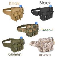 Mens Outdoor Camping Bag Hiking Pouch Military ArmyWaist Pack with Belt Loop Kettle bag