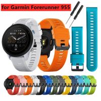 【CHUYANG SHOP】   สายรัดซิลิโคนสำหรับผู้เบิกทาง Garmin 955สร้อยข้อมือนาฬิกาสมาร์ทเปลี่ยนสายรัดข้อมือกีฬาเข็มขัดห่วงกันน้ำ