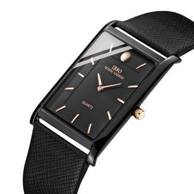 IBSO watch male new ultra-thin 2022 square authentic waterproof leisure contracted atmosphere really strap ☄