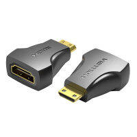 【COD】Vention Mini / Micro HDMI เพื่อ HDMI Adapter 2 in 1 3D 1080P ชายหญิง HDMI Converter สำหรับกล้องโทรทัศน์จอภาพโปรเจคเตอร์