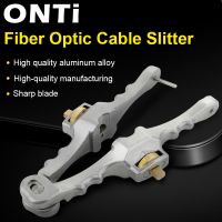 ∋ ONTi Longitudinal Opening Knife Longitudinal Sheath Cable Slitter Fiber Optical Cable Stripper