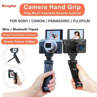 Kingma Sony / Canon / Panasonic / Fujifilm Camera Hand Grip Vlog Multi-funtion Remote Control Selfie Stick Vlogging Grip