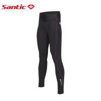 Santic กางเกงปั่นจักรยาน สำหรับผู้หญิงขี่4D Padding กางเกง ขี่ยาวกางเกงจักรยานระบายอากาศกีฬากลางแจ้งกางเกงปั่นจักรยาน MTB