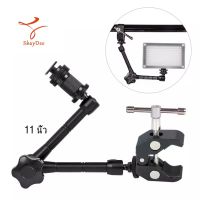 HOT** 11นิ้วอย่างชัดเจนแขนเมจิก+ซูเปอร์หนีบปูคีมคลิป 11inch Articulating Magic Arm + Super Clamp Crab Plier Clip ส่งด่วน คีม ล็อค คีม ปากจิ้งจก คีม ตัด สาย ไฟ คีม ปากนกแก้ว