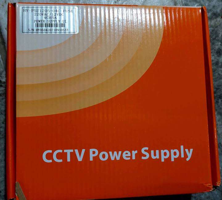 Power Supply 12V 5A Centralized FOR CCTV 4 Channel Lazada PH