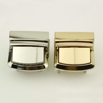 【CC】✙  10 Pieces Luggage and hardware accessories square lock clasp bag light gold silver