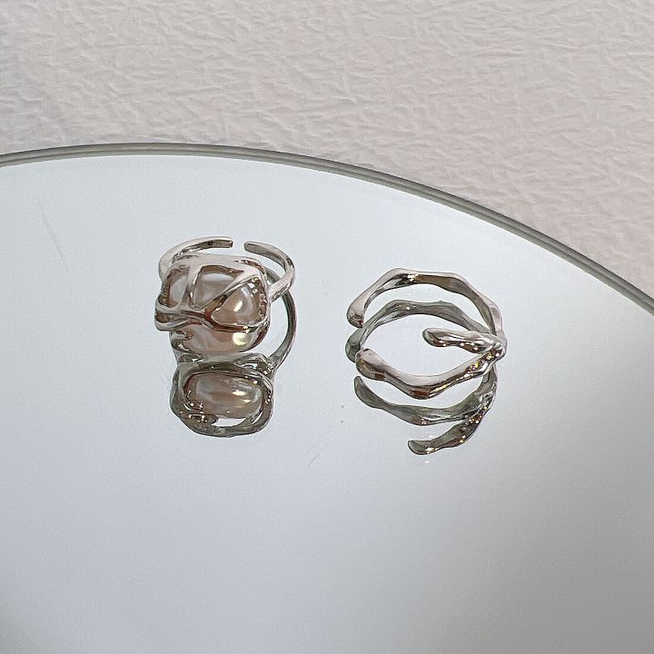 ชุดแหวนพังก์วินเทจทรงเรขาคณิตแหวกแนวแหวนแบบปรับขนาดได้หัวใจเคป๊อปชุดแหวนคริสตัล-y2k-17กม-เครื่องประดับแฟชั่นใหม่ของเด็กผู้หญิงสำหรับผู้หญิง