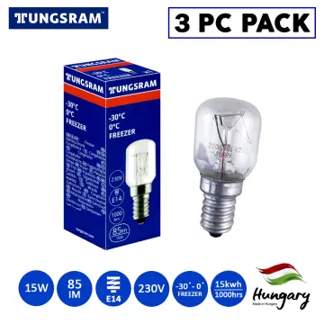 Tungsram E14 15W Salt Rock Lamp Bulb - 3PCS