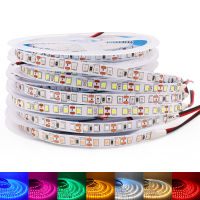 2835 Led Strip 5M 12V เทปแสง120Led 60LED ยืดหยุ่น Led ริบบิ้นพิกเซล RGB สีขาวสีชมพูอบอุ่นสีขาวสีฟ้าใหม่อัพเกรดสว่างขึ้น