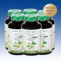 Herbal One มะรุม  Moringa 100 Capsule x 6 ขวด