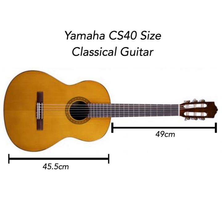 yamaha-cs40-classical-guitar-กีตาร์คลาสสิกยามาฮ่า-รุ่น-cs40