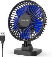 Mini USB Desk Fan Better Cooling PerfectStrong Airflow Whisper Quiet Portable Fan for Desktop Office Table3 Speeds4.9 ft cord