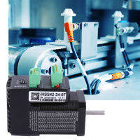 iHSS42-24-07 NEMA17 แบบบูรณาการ Closed Loop Stepper เครื่องยนต์ 24V 0.7Nm Hybrid Servo Motor