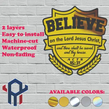 Jesus Christ Is Lord Sticker