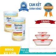 Tặng bộ 3 thố thủy tinh Sữa bột Nutren Junior tăng sức đề kháng cho trẻ