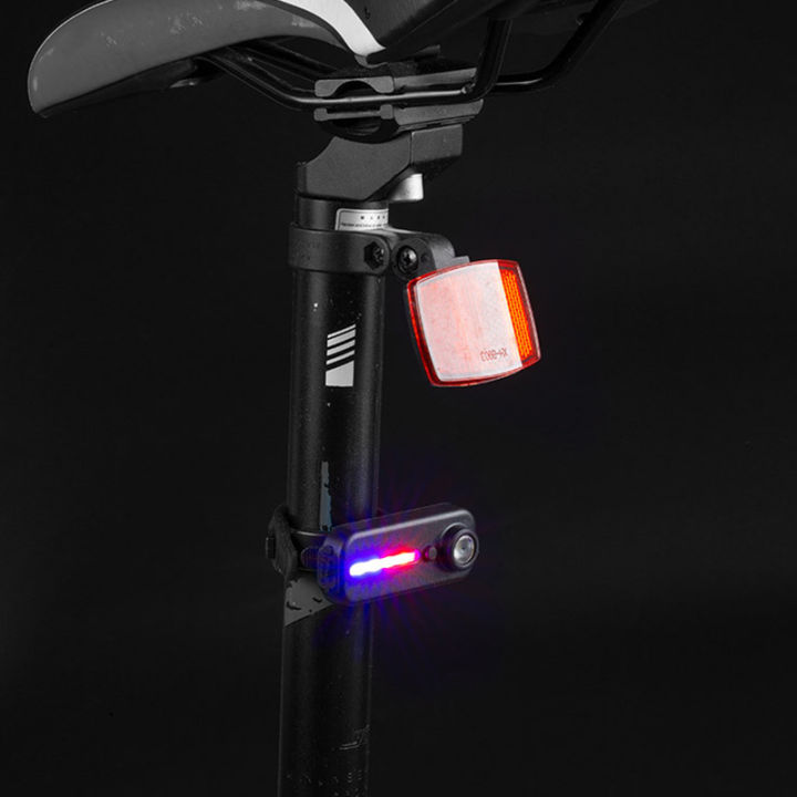 ไฟ-gude001-led-สีแดงและสีฟ้าไหล่ไฟตำรวจแฟลชไดร์ฟทรงที่หนีบไฟฉายชาร์จไฟได้เตือนไฟนิรภัยจักรยาน