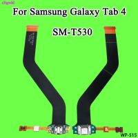 cltgxdd Replace Charging Port Connector Mic Flex Cable for Samsung Galaxy Tab 4 SM-T530 Wires  Leads Adapters