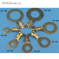 20/50/200/500 Pcs Auto Splices Ring Round Terminal Crimping Loose Pins Wiring Plug Tab Copper Opening Nose End DJ431-3B DJ431-4B Food Storage  Dispens