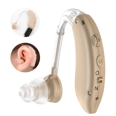 ZZOOI Mini Portable Hearing Aid Digital Headphone Support Sound Amplifier Ear Aids for Elderly Deafness Audifonos Rechargeable Device