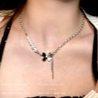 [COD] Stitching Necklace Womens Design Advanced Clavicle Chain Cold Wind Spice Wholesale