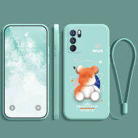 เคสoppo reno6 pro 5g ยางนิ่ม กันกระแทก กันน้ำ กันลื่น ฝาหลัง คลุมเต็มขอบ ไม่เบียด ฟิล์มมือถือ เคสใส่เลนส์ ลายการ์ตูนน่ารัก