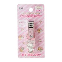 ? HHxxxKK ready stock Japanese shell kitty/melody/Gemini stainless steel cute anti-splash nail clippers