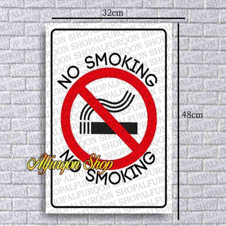 Poster Dilarang Merokok Foto No Smoking Hiasan Dinding Poster Murah Lazada Indonesia