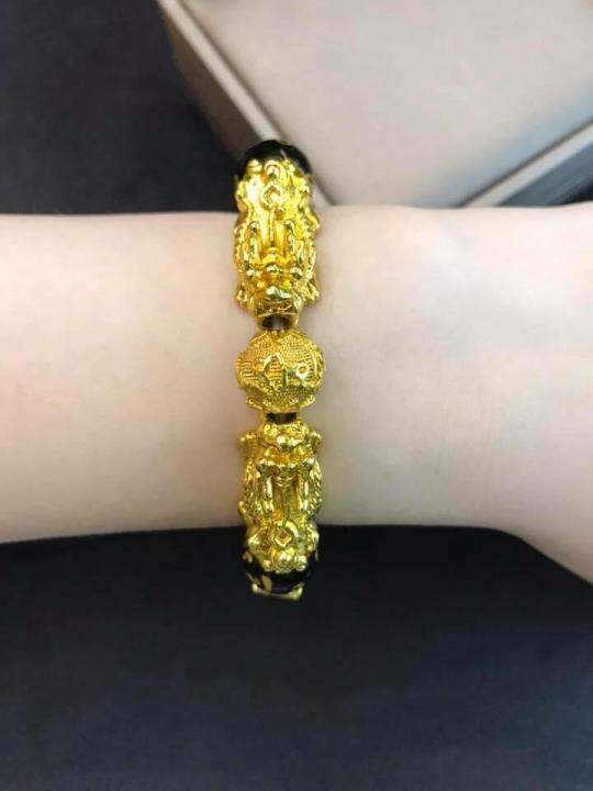 piyao (money catcher) black onyx Mantra good luck bracelet Lazada PH