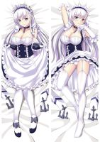 อะนิเมะเกม Azur Lane Belfast เซ็กซี่สาวปลอกหมอน Otaku Fujoshi Dakimakura ร่างกายกอดหมอนปกของขวัญที่นอน