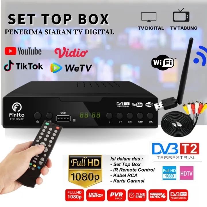 【Spot+Hot】digital antene tv digital indoor antene tv digital set up box