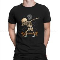 Skeleton Dabbing Dance Halloween Party Classic Special Tshirt Mexican Skull Santa Muerte Leisure T Shirt T-Shirt