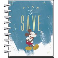 แพลนเนอร์. mickey : Happy Planner Disney Classic Guided Journal : Plan To Save- Budget
