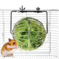 Rabbit Guinea Pig Grass Ball Pet Feeder Multipurpose Hay Ball Hanging Ball Feeder Toy Feeding Supplies for Chinchilla Rabbit