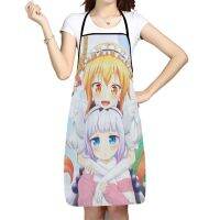 Kanna Kamui Anime Pattern Oxford ผ้ากันเปื้อนสำหรับผู้ชายและผู้หญิง