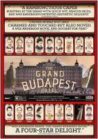 The Grand Budเมือง Hotel Movie ภาพพิมพ์ศิลปะโปสเตอร์ผ้าไหมของตกแต่งผนังบ้าน0726