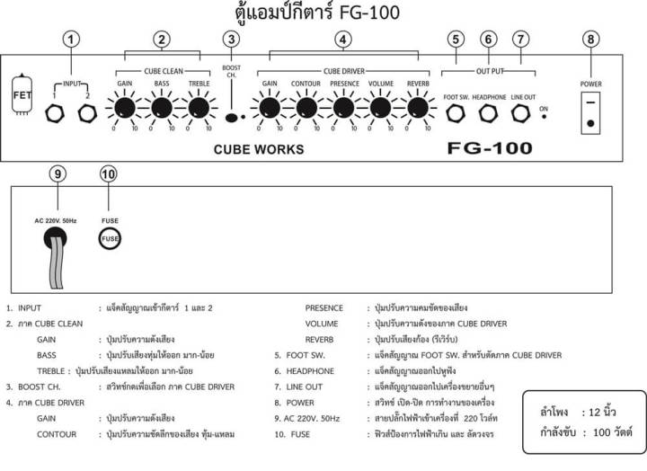 rock-แอมป์กีตาร์ไฟฟ้า-100-วัตต์-12-guitar-amp-100-watt-12-รุ่น-fg-100