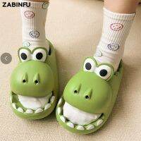 Dinosaur Slippers 2023 Summer Lovely Cartoon Animals Slippers for Adult Comfort EVA Non-slip Unisex House Slipper Outdoor Shoes