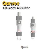 Qanvee Inline CO2 Automizer ตัวละลายคาร์บอนไดออกไซด์ในน้ำ สำหรับสายยาง 13mm และ 17mm