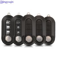 [New Changes] Jingyuqin Remote Key Case Shell Cover สำหรับ Fiat 500 Panda Punto Bravo Doblo Peugeot Boxer Citroen Relay Fiat Ducato Lancia Musa