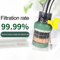 ✖☃ Tap Filter Long Lasting Detachable Compact Household Kitchen Sink Hot Cold Water Tap Purifier Faucet Colander Water-saving