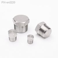 1/8 quot; 1/4 quot; 3/8 quot; 1/2 quot; 3/4 quot; 1 quot; NPT Male Thread 304 Stainless Steel Hex Head Plug End Cap Pipe Fitting Adapter Connector