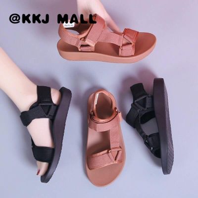 KKJ MALL รองเท้าผู้หญิง รองเท้าเเตะ รองเท้สแตะหญิง 2021 ใหม่ 111806