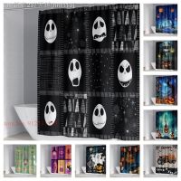 【CW】✇❏▼  Shower Curtains Polyester Fabric Curtain With Hooks Cartoon Door Cortinas De ducha