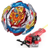 B-X TOUPIE ระเบิด BEYBLADE B-201 Zest Achilles ชุดดัดแปลง B201กับ B-200ที่กำหนดเองดาบไฟปล่อย L/R