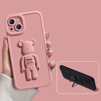 【Great. Cell phone case】เคสโทรศัพท์ซิลิคอนนุ่มตุ๊กตาห่วงแหวนติดโทรศัพท์น่ารักมี3D Ins สำหรับ Iphone 13 14 Pro 12 MiNi 11 Max Xs X XR 7 8 Plus 6 6S ฝาปิด SE