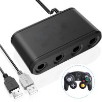 NGC อะแดปเตอร์1 Mac คอนโทรลเลอร์สำหรับ GC อะแดปเตอร์พอร์ต3/สำหรับ Gamepad 4ในตัวควบคุม Nintendo Switch/wii U/pc,Vista/os สำหรับอุปกรณ์เสริมทีวี