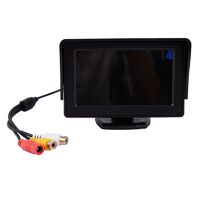 2In1 Car Parking System Kit 4.3 InchTft Lcd Color Rearview Display Monitor + Waterproof Reversing Backup Rear View Camera