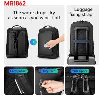 Mark Ryden 3 Way Backpack Men Large Messenger Bag USB Charging 15.6 inch Laptop Backpack