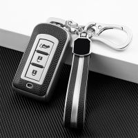 【CW】TPU Leather New Car Key Case Cover For MITSUBISHI OUTLANDER 3 ASX Colt Lancer 10 EX Grandis Pajero Sport Smart 3 Button Auto Bag